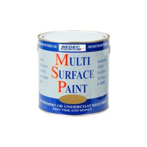 Bedec Multi Surface Paint Soft Satin - Silver / Gold product image