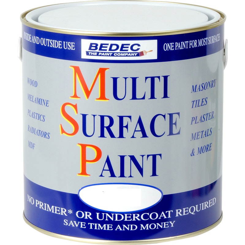 Bedec MSP Multi Surface Paint Bs4800, RAL, Leyland