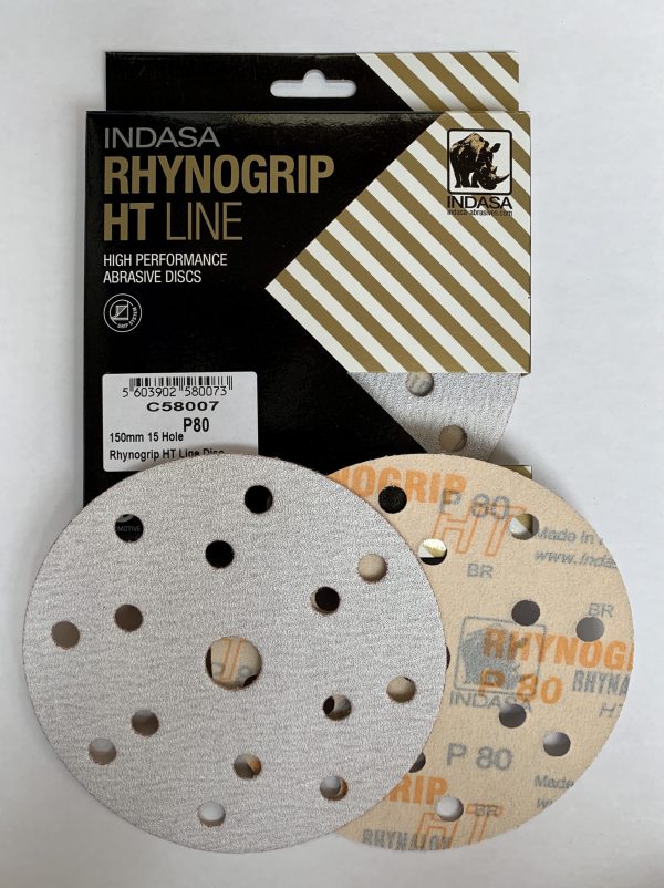 Indasa Rhynogrip HT Line 150mm Sanding Disc (10 x Disc pack) product image