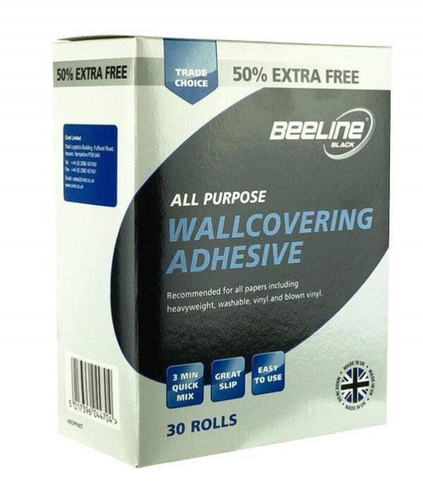 Beeline Wallpaper Paste Trade Pack 50% Free 30 x Roll Pack - Paint Monster  UK