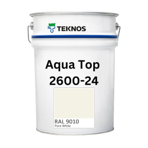 Teknos Aqua Top 2600-24 Ral 9010