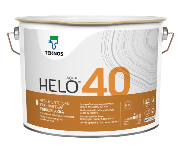 Teknos Helo Aqua Clear Varnish | All Sheens & Sizes product image