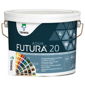 Teknos Futura Aqua 20 mixed Paint Colours