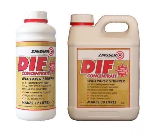 Zinsser DIF Wallpaper Stripper 1 litre 5 litre size