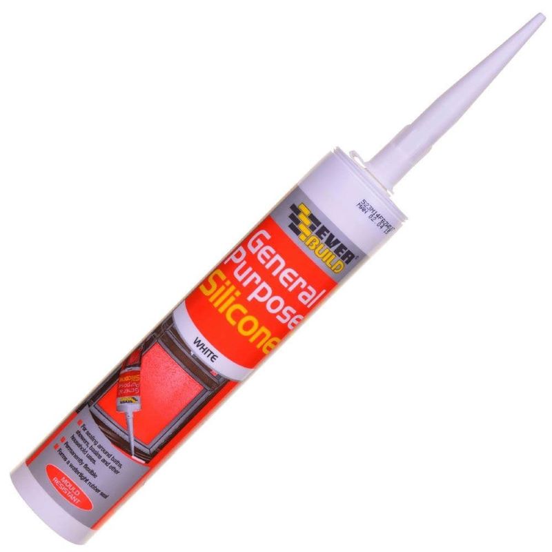 Everbuild General Purpose Silicone Sealant - Paint Monster UK