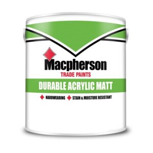 Macphersons Durable Acrylic Matt