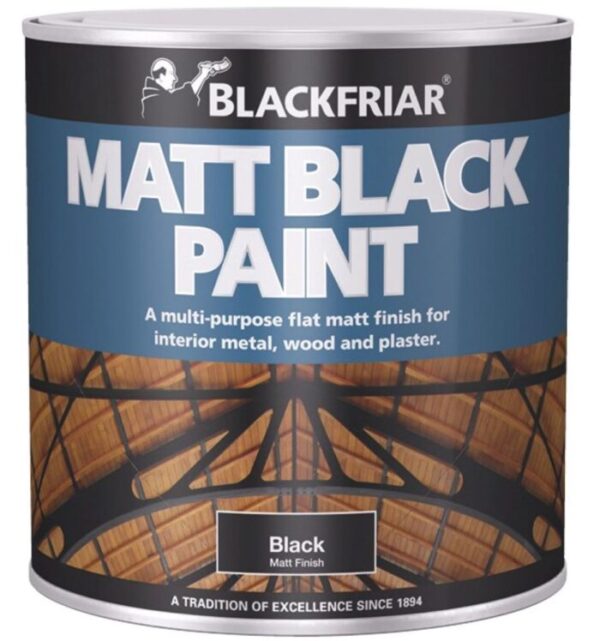 Blackfriar Matt Black Paint product image