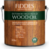 Fiddes Exterior High Build Wood Oil | Clear Satin