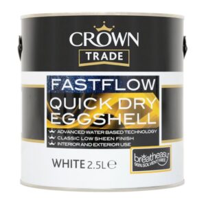 Crown Trade Fastflow Quick Dry Eggshell 700