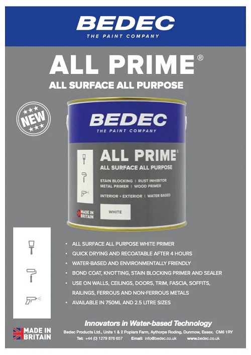 Bedec All Prime leaflet 2023