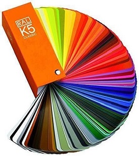 RAL K5 Colour chart